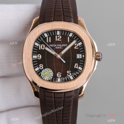 Swiss Knockoff Patek Philippe Aquanaut 324 S C Watch Chocolate Gradient Dial